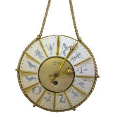 Vintage Zodiac Kienzle Superia Nautical  Wall Clock