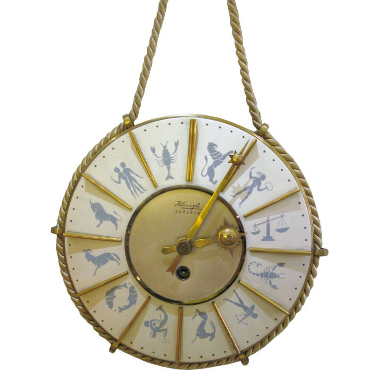 Zodiac Kienzle Superia Nautical  Wall Clock