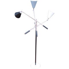 Iconic Triennale Floorlamp by Gino Sarfatti for Arredoluce