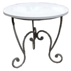 Gueridon Iron Table/ Side Table