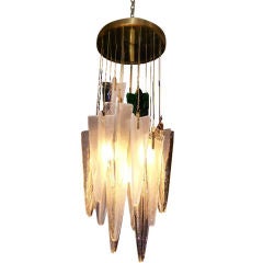 Extremely Rare Icicle Chandelier