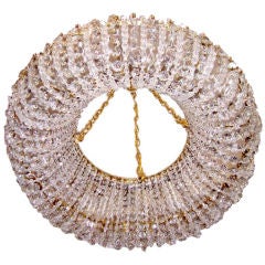 Beeindruckender österreichischer Kristalllüster aus den 1930er Jahren