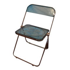 Set of Four Folding  Plia Chairs Designed by Giancarlo Piretti