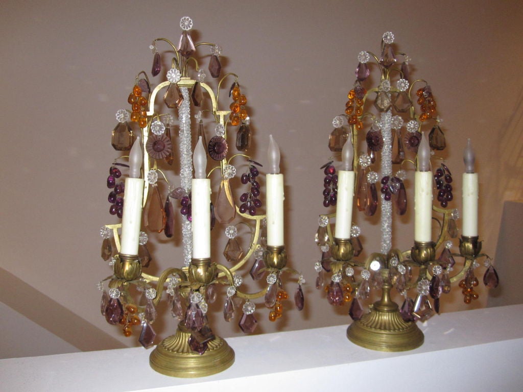Pair of Early 20th Century French Candelabra