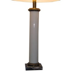 Paul Hanson Tall Neoclassical Table Lamp