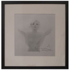 Vintage Photograph of Marilyn Monroe by Bert Stern