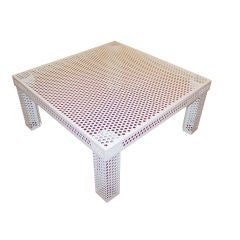 Metal Coffee Table in the Manner of Mathieu Mategot