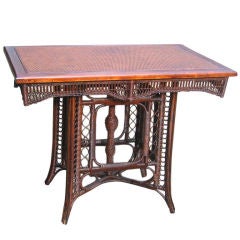 Early Victorian Wicker Table