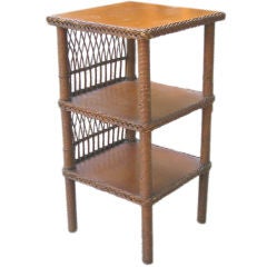 Bar Harbor Wicker Table