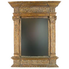 Renaissance Style Gilt Mirror