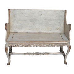 Small Rococo Bench