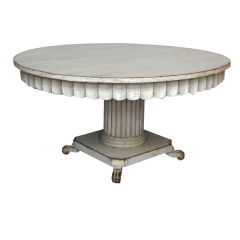 Dining Table with Columnar Base