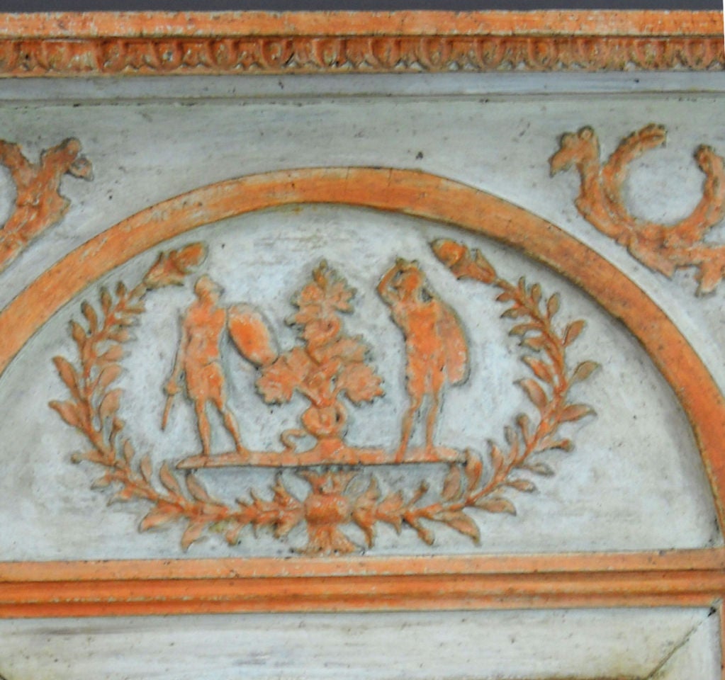 Period Neoclassical Swedish Mirror