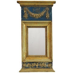 Signed Swedish Mirror Circa 1820 Signed Swedish Mirror Circa 1820