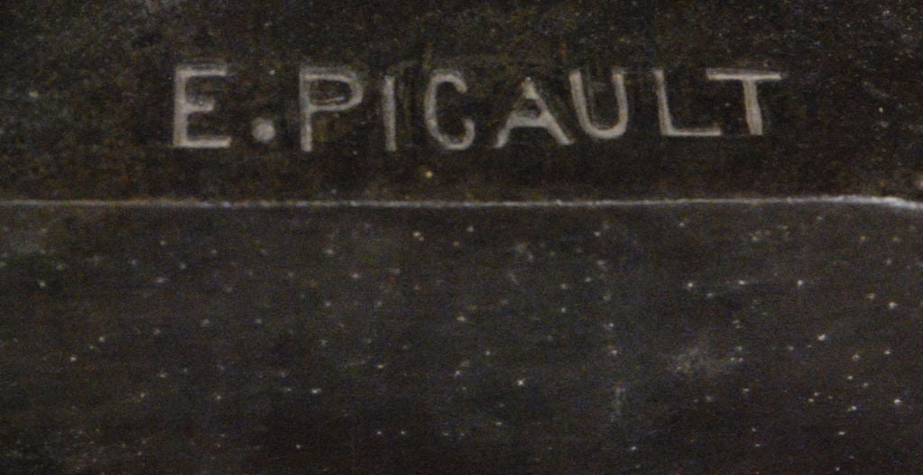 French “Le Genie du Travail” by Emile Louis Picault