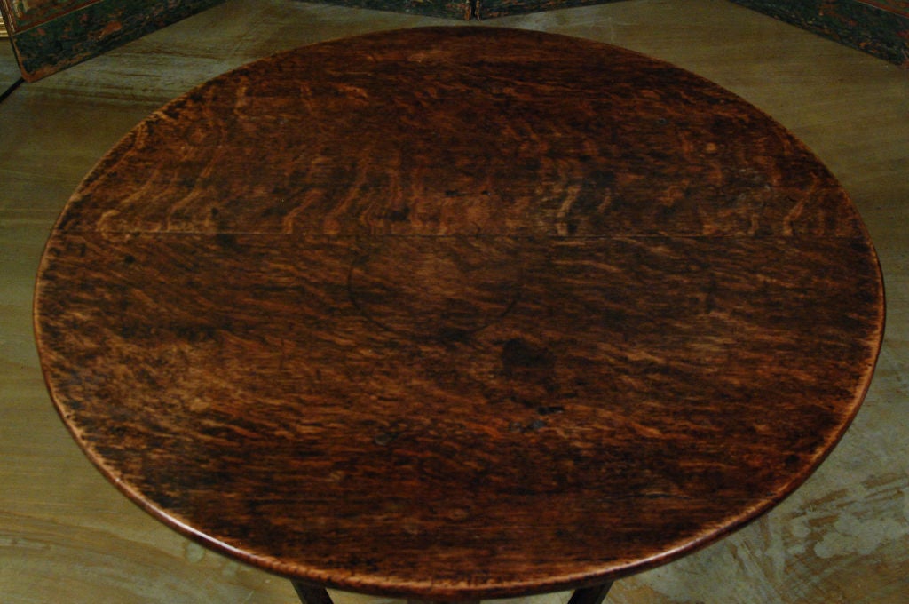 A George III Oak Cricket Table