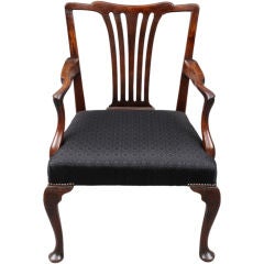 English Period Chippendale Armchair 9