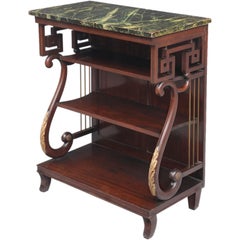 English Late Regency Pier or Console Table