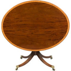 English Georgian Oval Centre Table