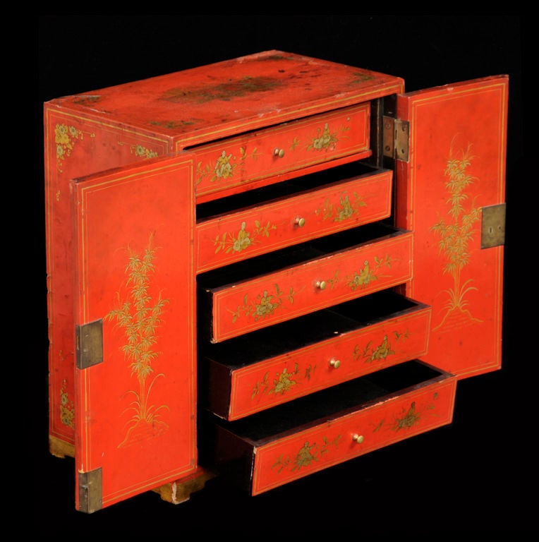 Chinese Export Miniature Cabinet For Sale 2