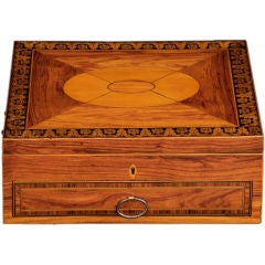 English Regency Ladies Toilet Box 10