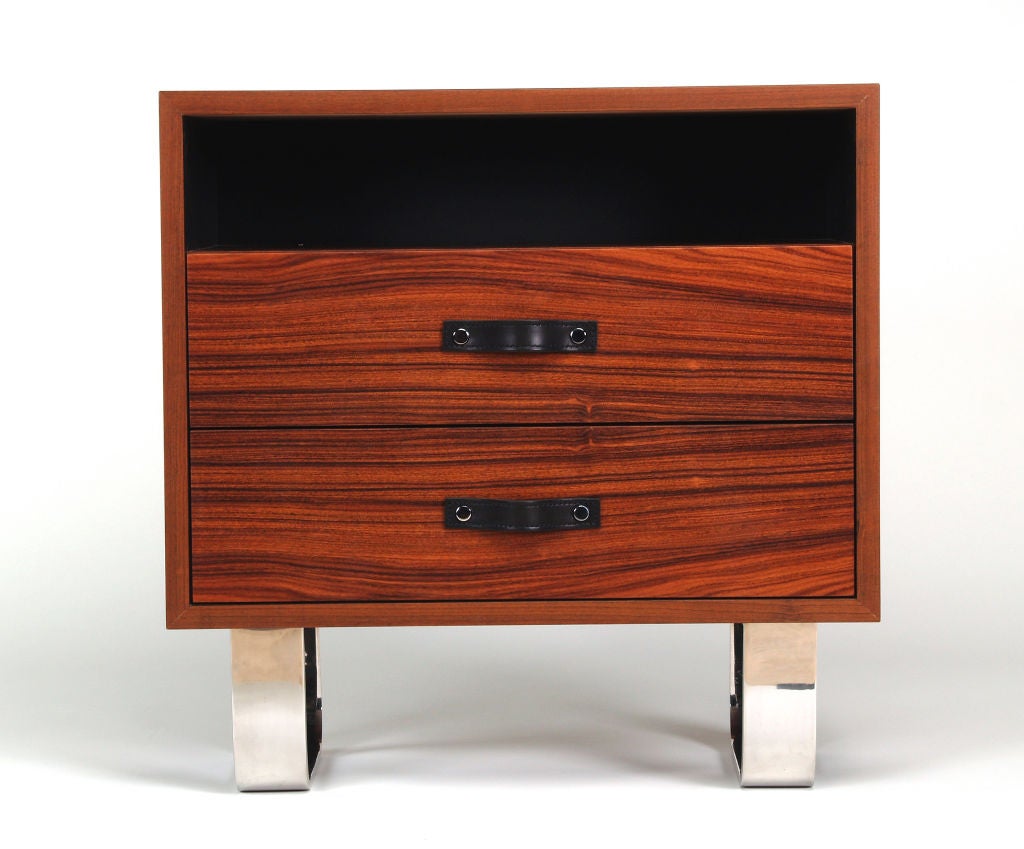 Modernist Collection Two Drawer Nightstand