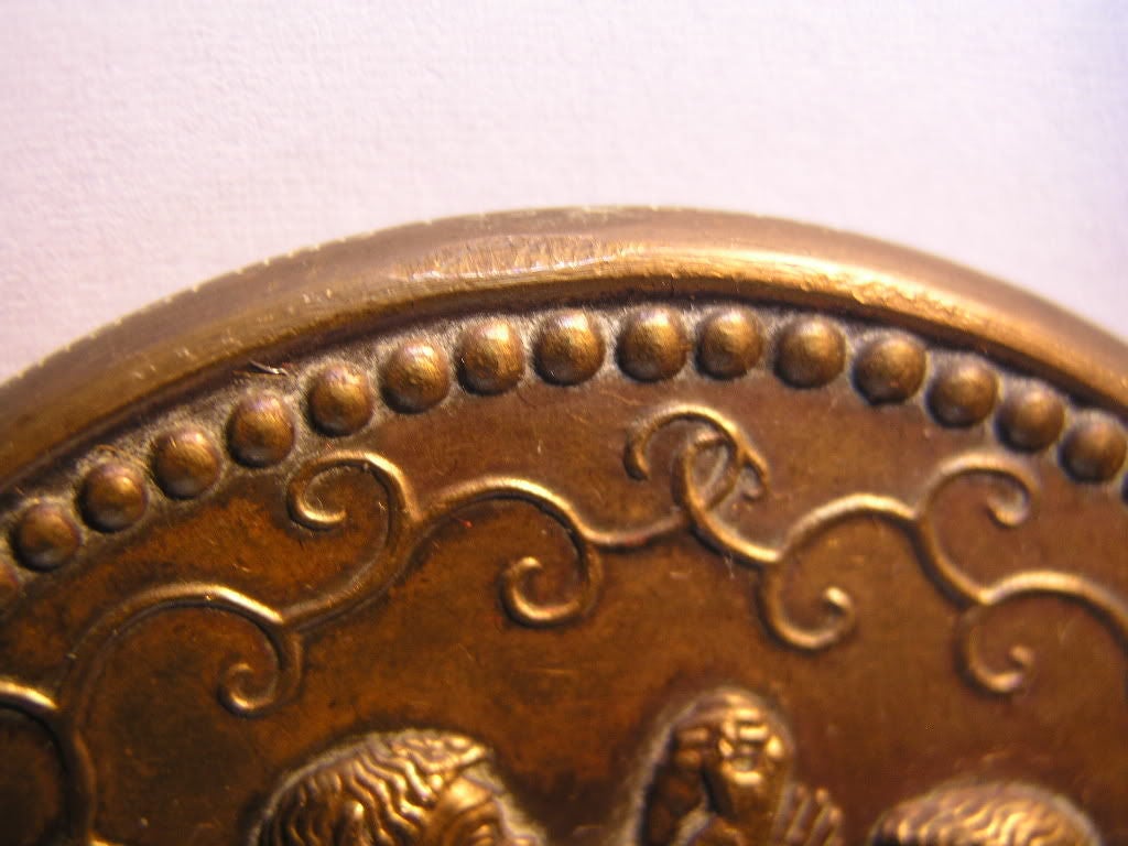 Mid-20th Century Paul Manship 1930 Medallic art Dionysus medallion Magic Grape