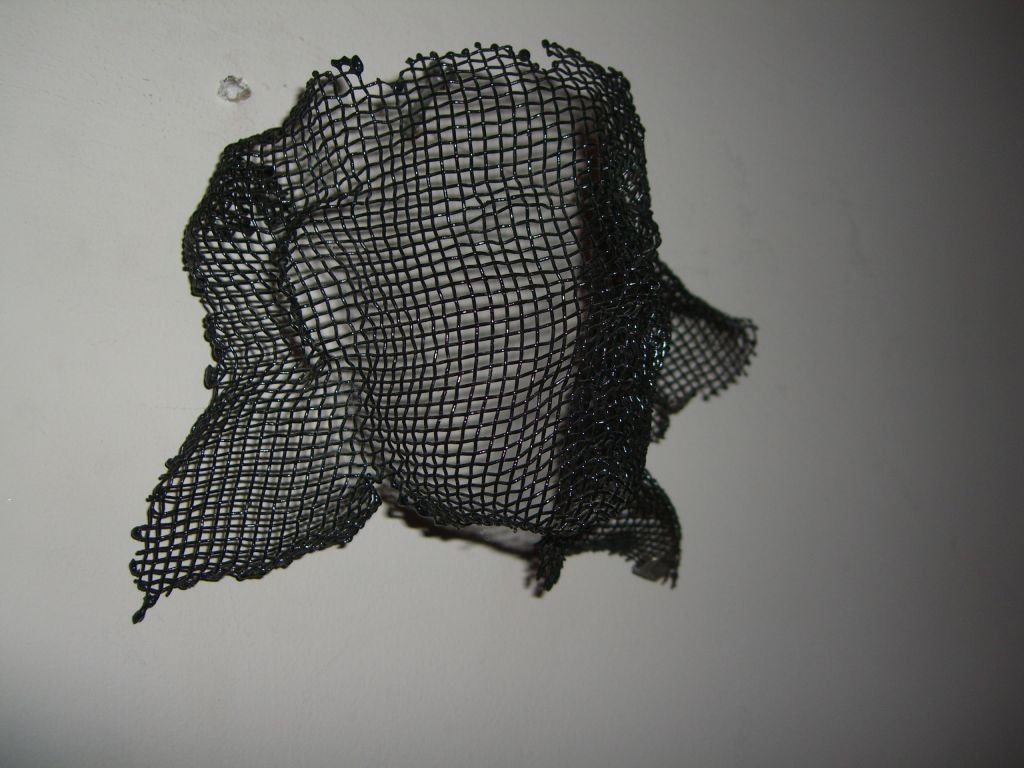 American Wire mesh wall sculpture by noted Idahoan Artist Eric Boyer 1995