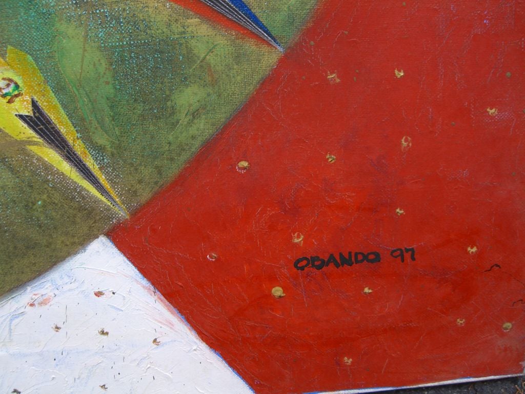 Vibrant Abstract by George Obando, 