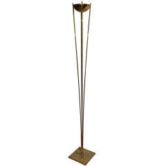 Relux Milano Brass Torchiere
