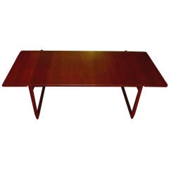 Peter Hvidt teak coffee table for France and sons ca 1960
