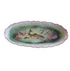 Limoges Fish Platter and 8 Plates