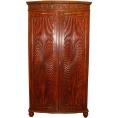 I9th Century Anglo Indian/ Indo-Portuguese 6 1/2' Cabinet 2