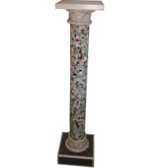 Antique PICQUE ASSIETTE PEDESTAL