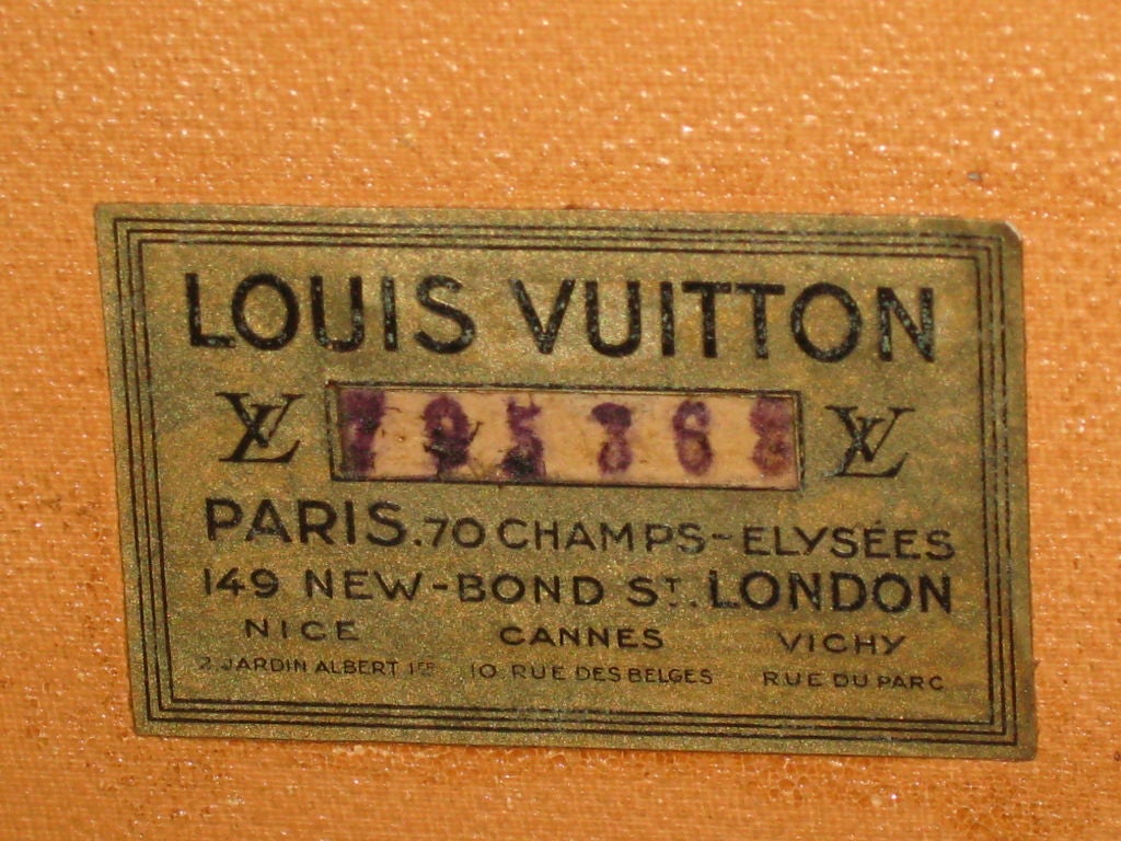 Rare Vintage Louis Vuitton Miniature Steamer 3