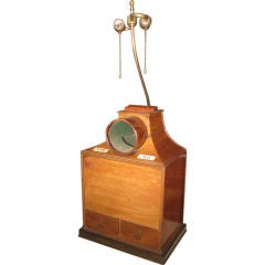 Early English Voting Box made into Lamp