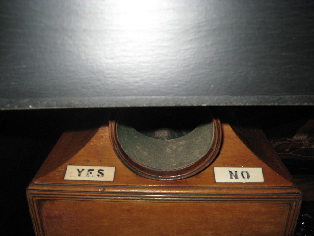 Early English Voting Box made into Lamp 2