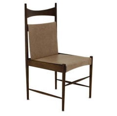 Cantu with High Back Dining Chair by Sergio Rodrigues