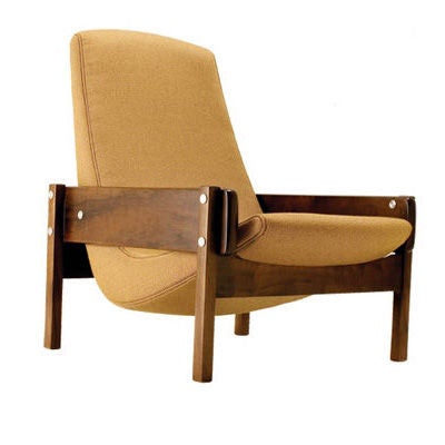 Vronka Armchair by Sergio Rodrigues