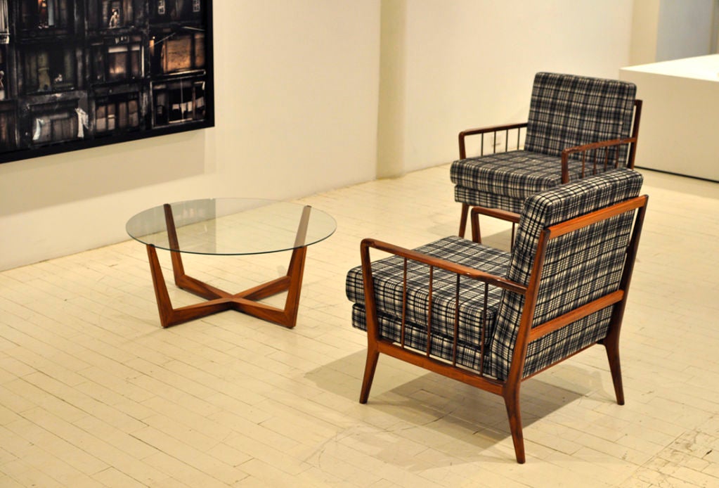 Mid-20th Century Pair of Armchairs by Rino Levi