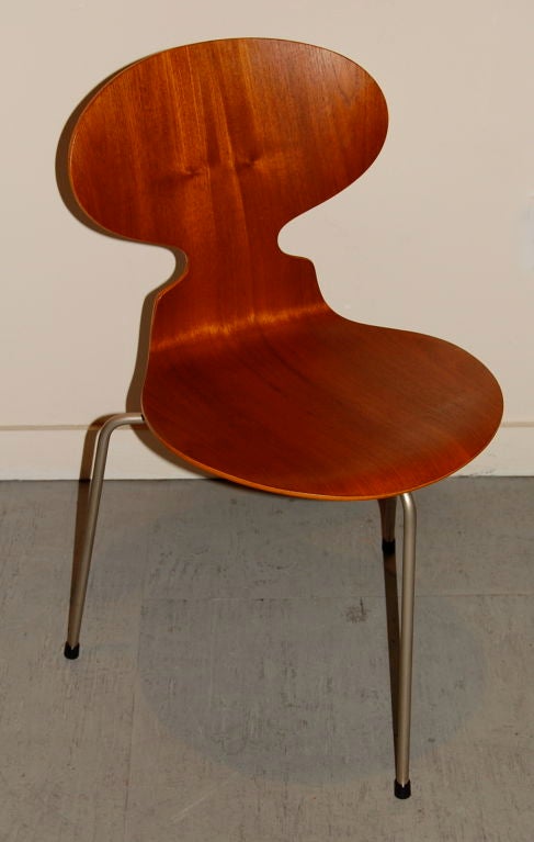 Early Arne Jacobsen 3 Leg  Ant Chairs