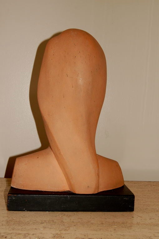 Terracotta Abstract Terra Cotta Bust