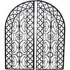 Elaborate Wrought Iron Gates