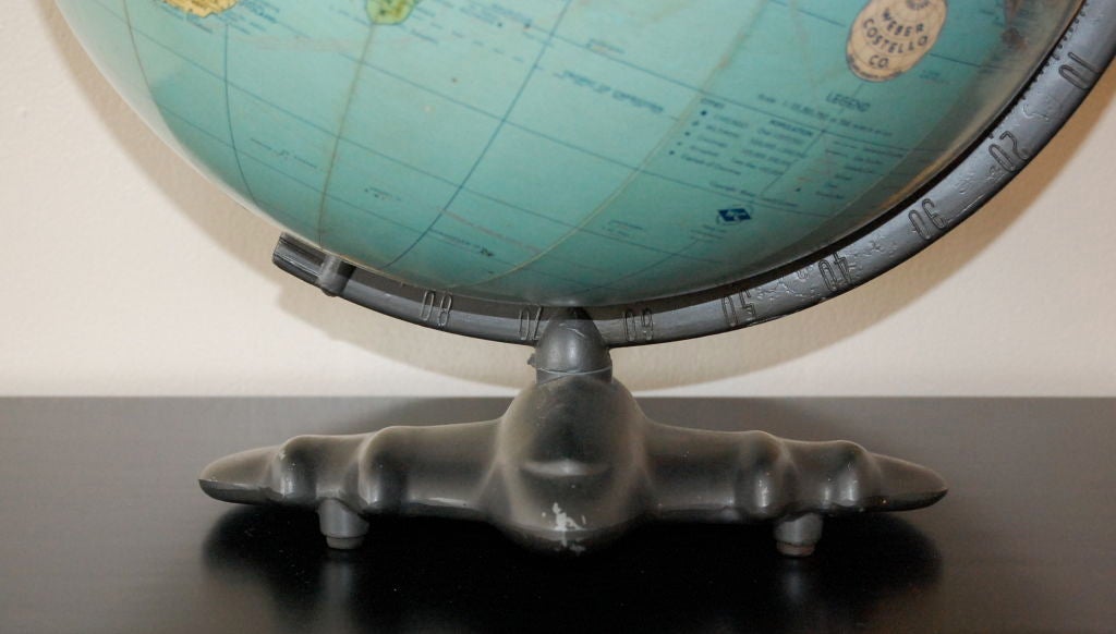 Deco Airplane Weber Costello Globe 1