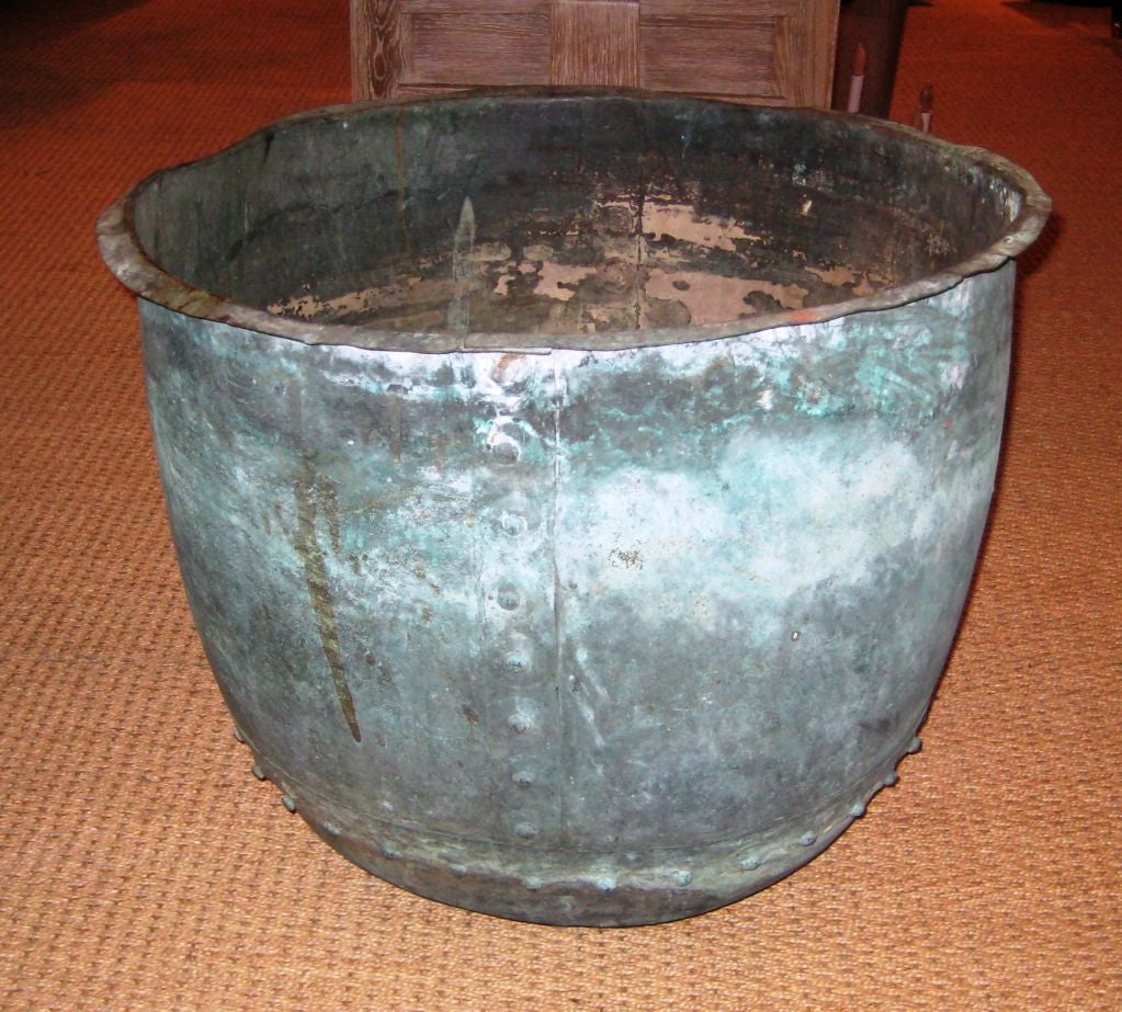 American Large Copper Pot