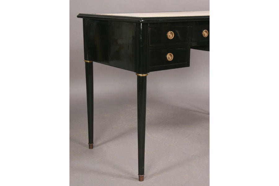 Louis XVI Style Desk By Jansen In Excellent Condition In Doylestown, PA