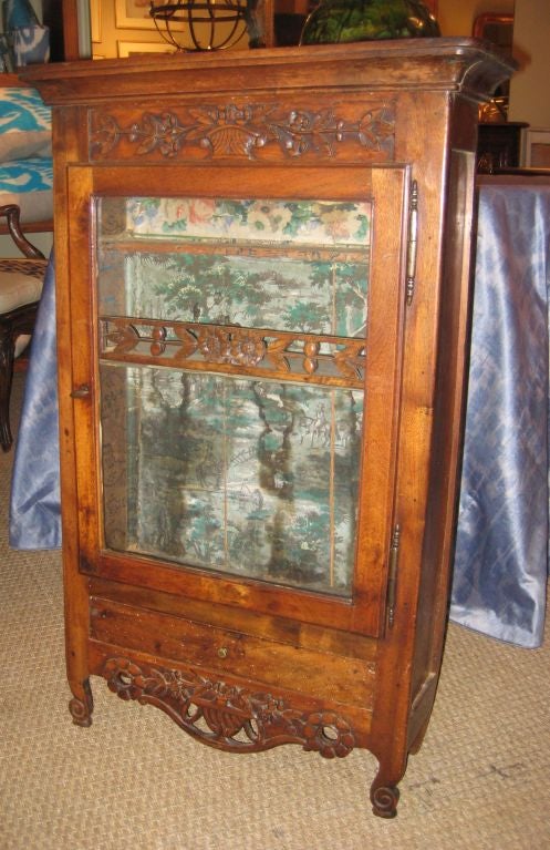 Louis XV Period Wall Hanging Vitrine