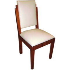 Set Of 10 Art Deco Chairs