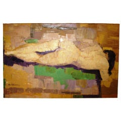 Oil On Canvas Nude