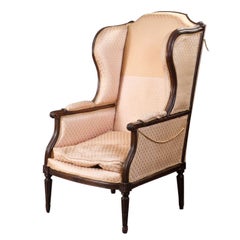 Louis XVI Beechwood Bergere A Oreilles